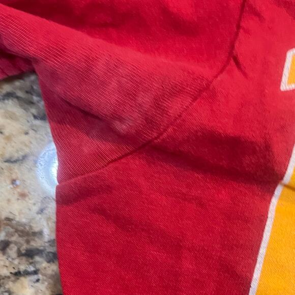 USC Trojans Men's Size Medium Shirt Red Short Sleeve NCAA Football Adult Outdoor - Picture 7 of 8